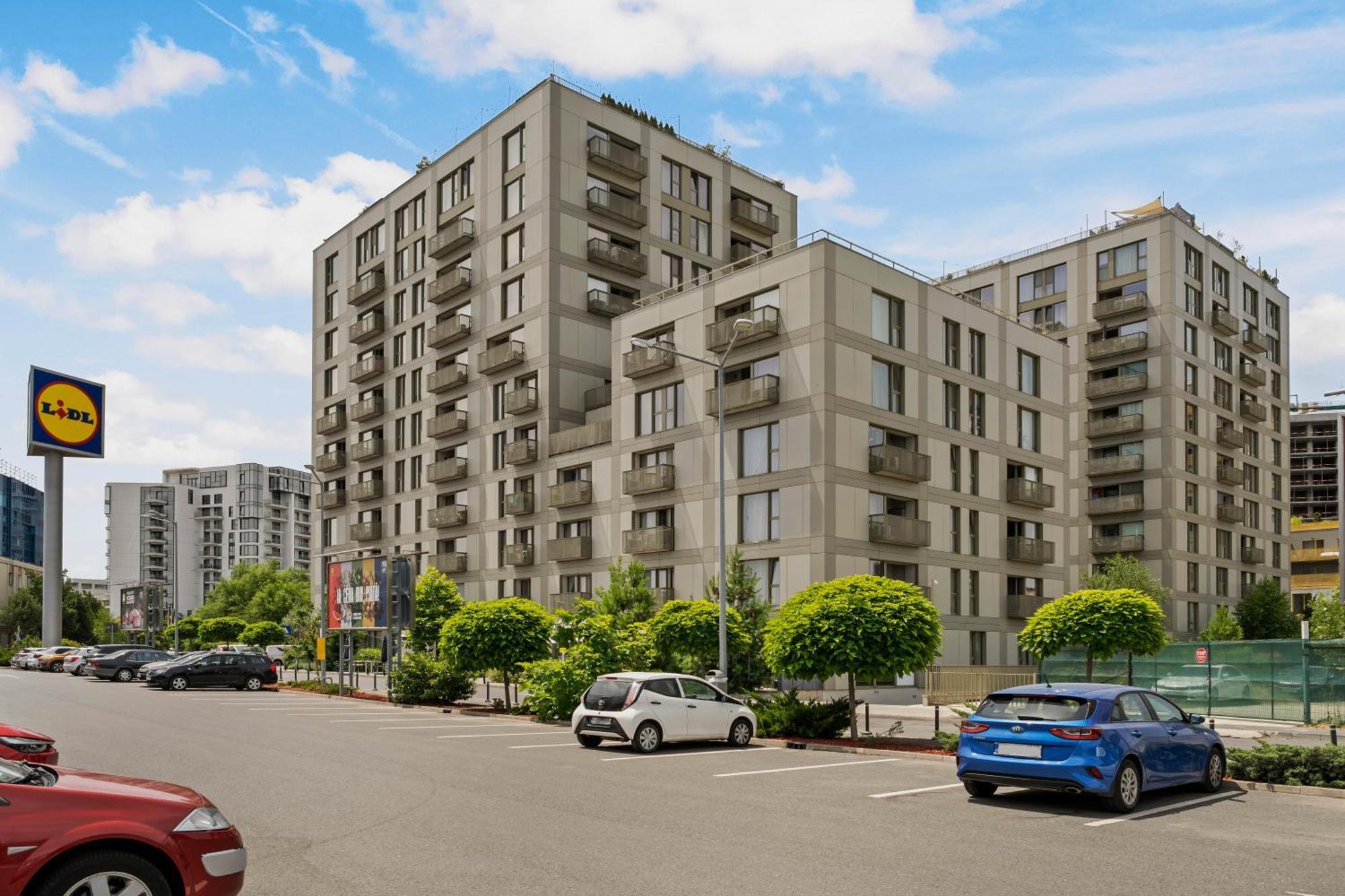 Apartament Deluxe cu 1 dormitor cu vedere la oraş