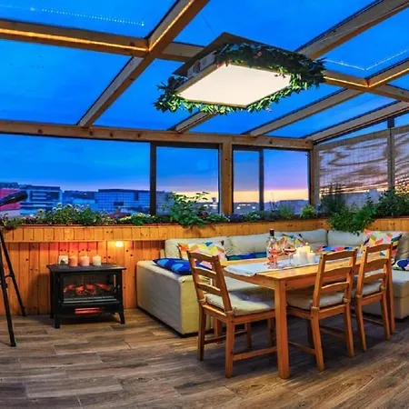 Bucharest Penthouse With Sauna And Terrace-3