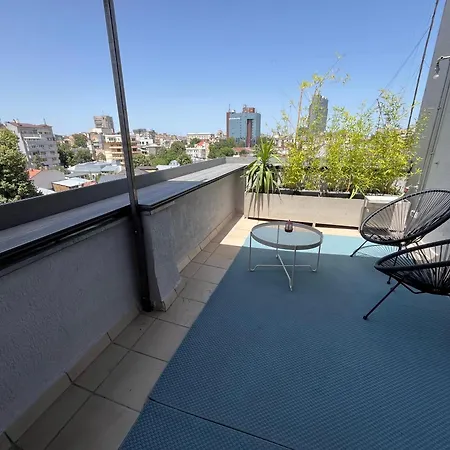 Terrace View Downtown Studio-2
