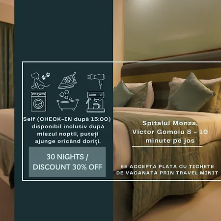 Studio Inn, Monza Hospital, National Arena, Monza Hospital, Late Check-Out Available-3