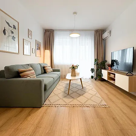 The Cozy Flat - Modern, New, 2 Rooms Apartments, Parking-3