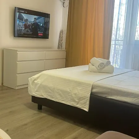 Garsonieră cu parcare și self check-in lângă Grand Arena-2