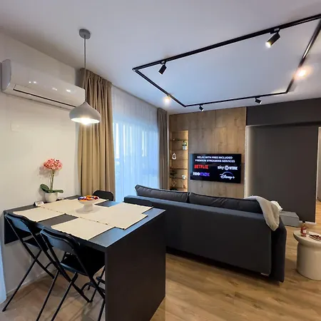 Luminosa - Smart Luxury Apartment In Aviatiei - Free Parking - Ev Station-3