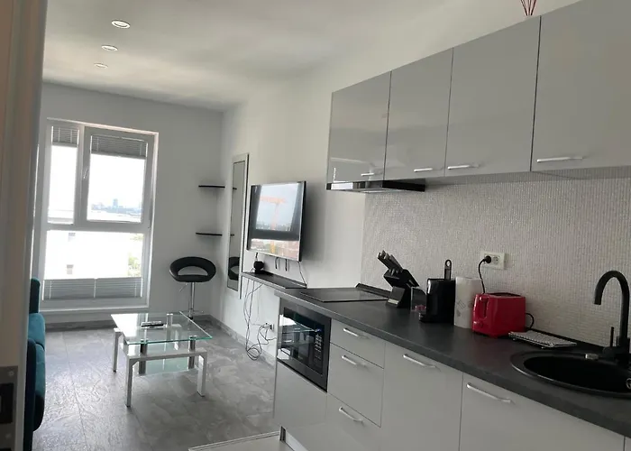 Cozy 2-Room Penthouse Lakeview W14 Bucureşti