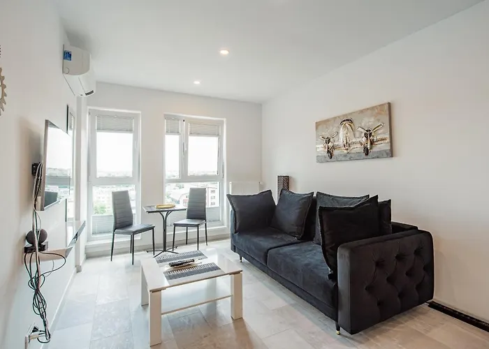 Cozy Penthousestudio Cityview W12 Bucureşti