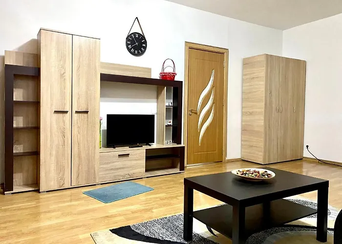 Sky Modern 1 Bedroom Apt W Free Parking Bucureşti