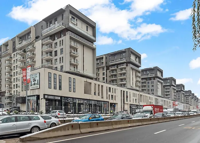 Living In Color - Chic Apartment With Balcony At Belvedere Residences Bucureşti