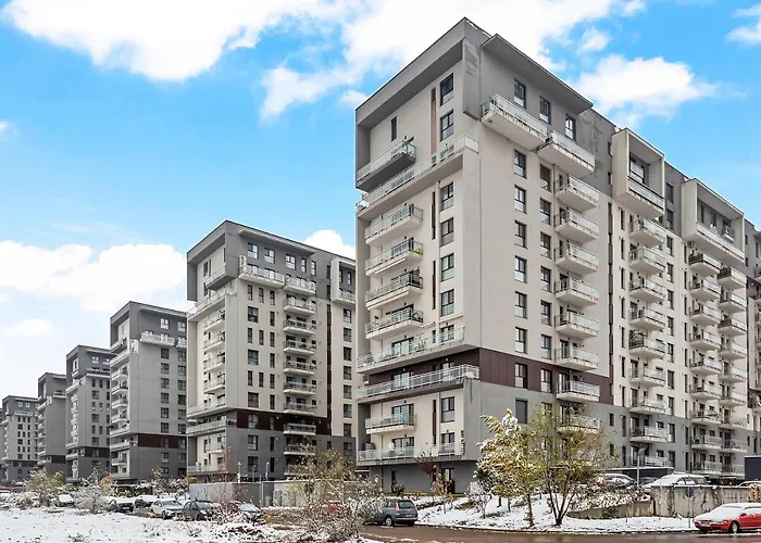 Living In Color - Chic Apartment With Balcony At Belvedere Residences Bucureşti