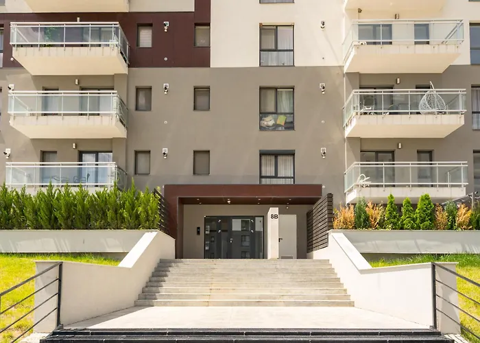 Blue Spot - Chic Pipera Getaway With Balcony Apartment Bucureşti