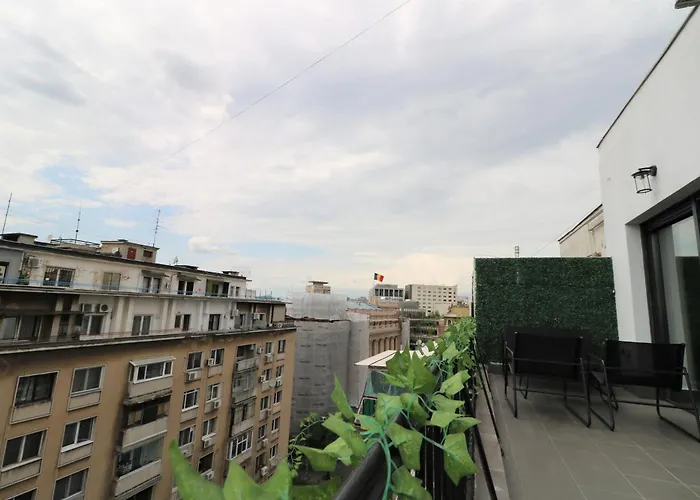 Deluxe Skyline Retreat Studio - Old Town Bucureşti