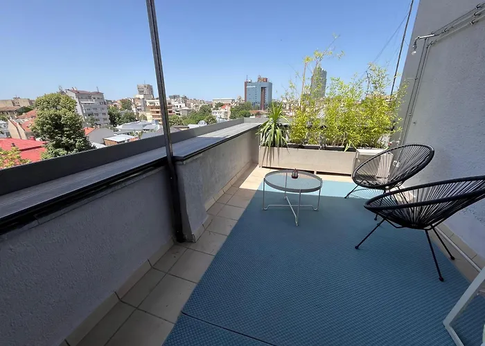 Terrace View Downtown Studio Bucureşti