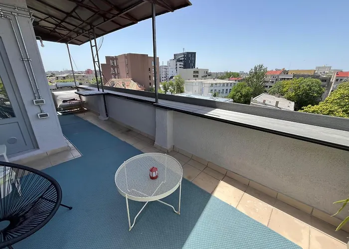 Terrace View Downtown Studio Bucureşti