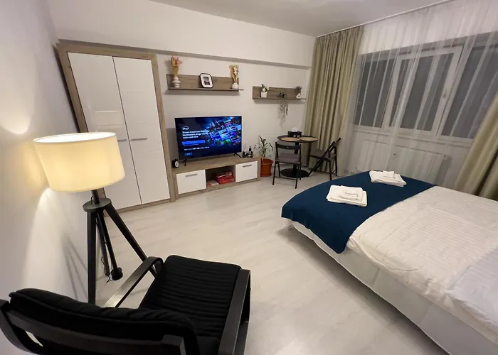 Cloudscape Apartment Near National Arena & Mega Mall Bucureşti
