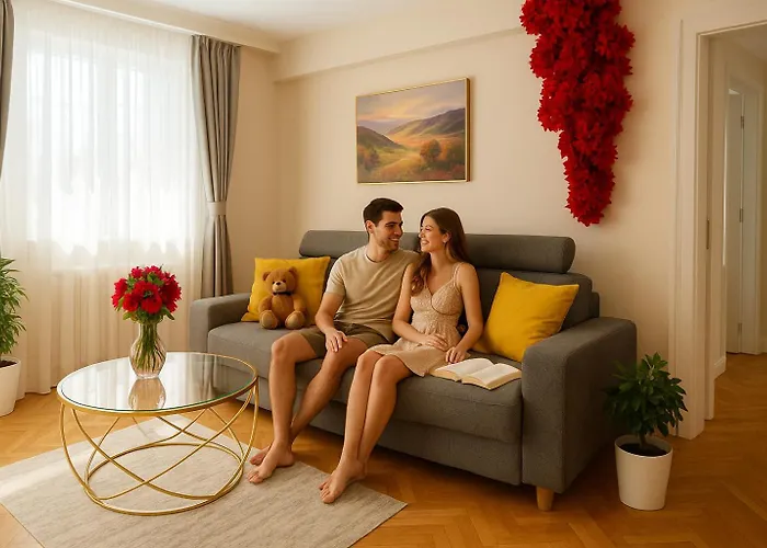 City View Apartment With Private Balcony Bucureşti