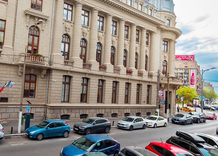 Chic Elite Studio - Roman Square- Self Check-In Metro 3 Min Bucureşti
