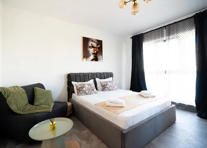 Soni Exclusive Studio 389 Plaza With Private Parking & Self Check-In Bucureşti
