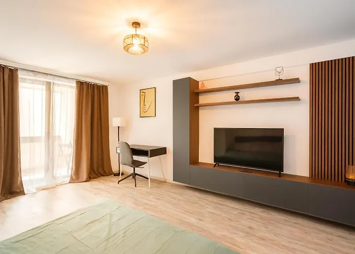 Central Riverside Studio 71 Plus Free Parking Bucureşti
