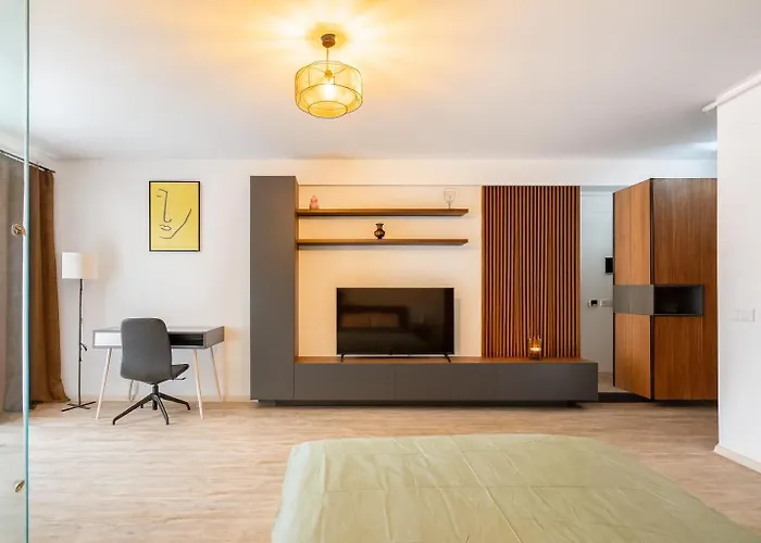Central Riverside Studio 45 Plus Free Parking Bucureşti