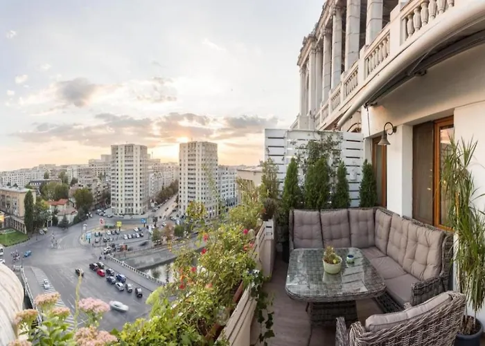 Oasis Penthouse on Calea Victoriei Apartment Bucureşti