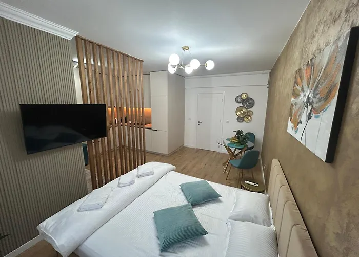 Ivory Residence Studio Deluxe - Free Parking & Self Check-In Bucureşti