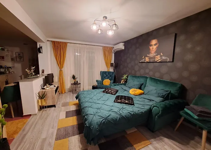 Studio încântător cu parcare gratuită în rezidență Bucureşti