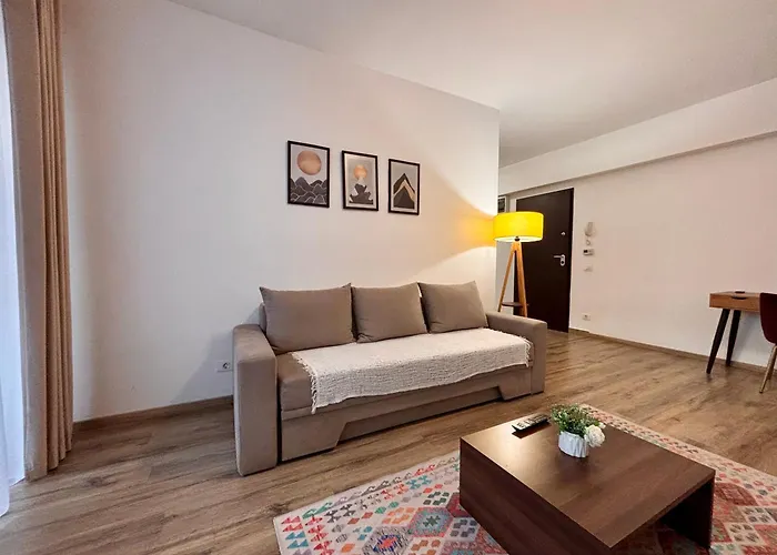 Bellagio - Cozy Apartment With Free Parking & Gym Bucureşti