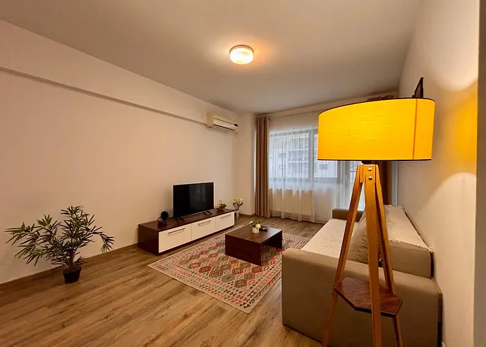 Bellagio - Cozy Apartment With Free Parking & Gym Bucureşti