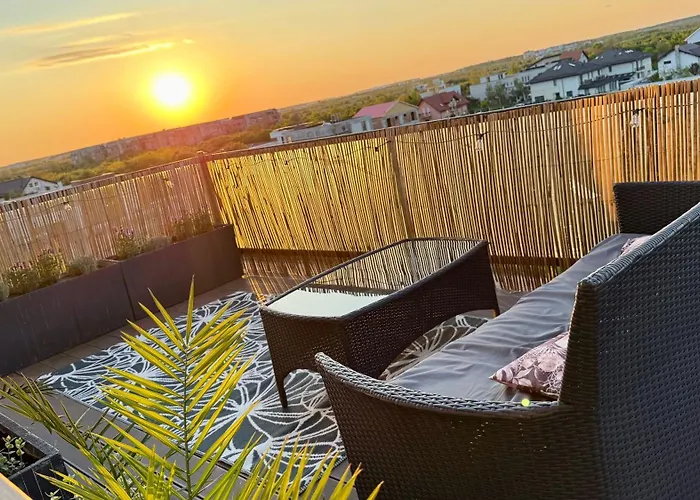Zen Sunset Loft - Private Terrace - Forrest Views Apartment Bucureşti