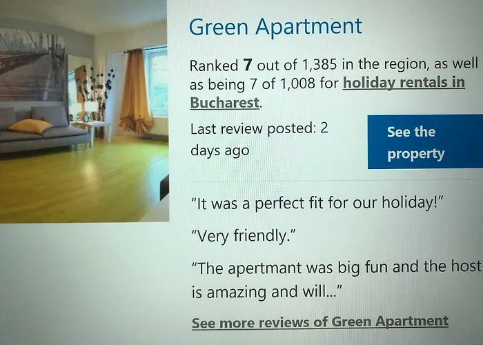 Green Apartment 59 Bucureşti